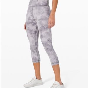 Lululemon Diamond Dye Stargaze Pitch Grey Leggings